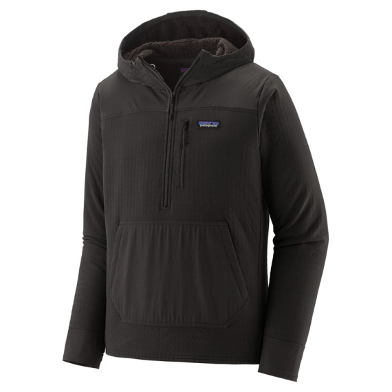 Patagonia M\'s R2 TechFace P/O Black i gruppen Kläder & Skor / Kläder / Tröjor / Hoodies hos Fishline (41765-BLK-Sr)