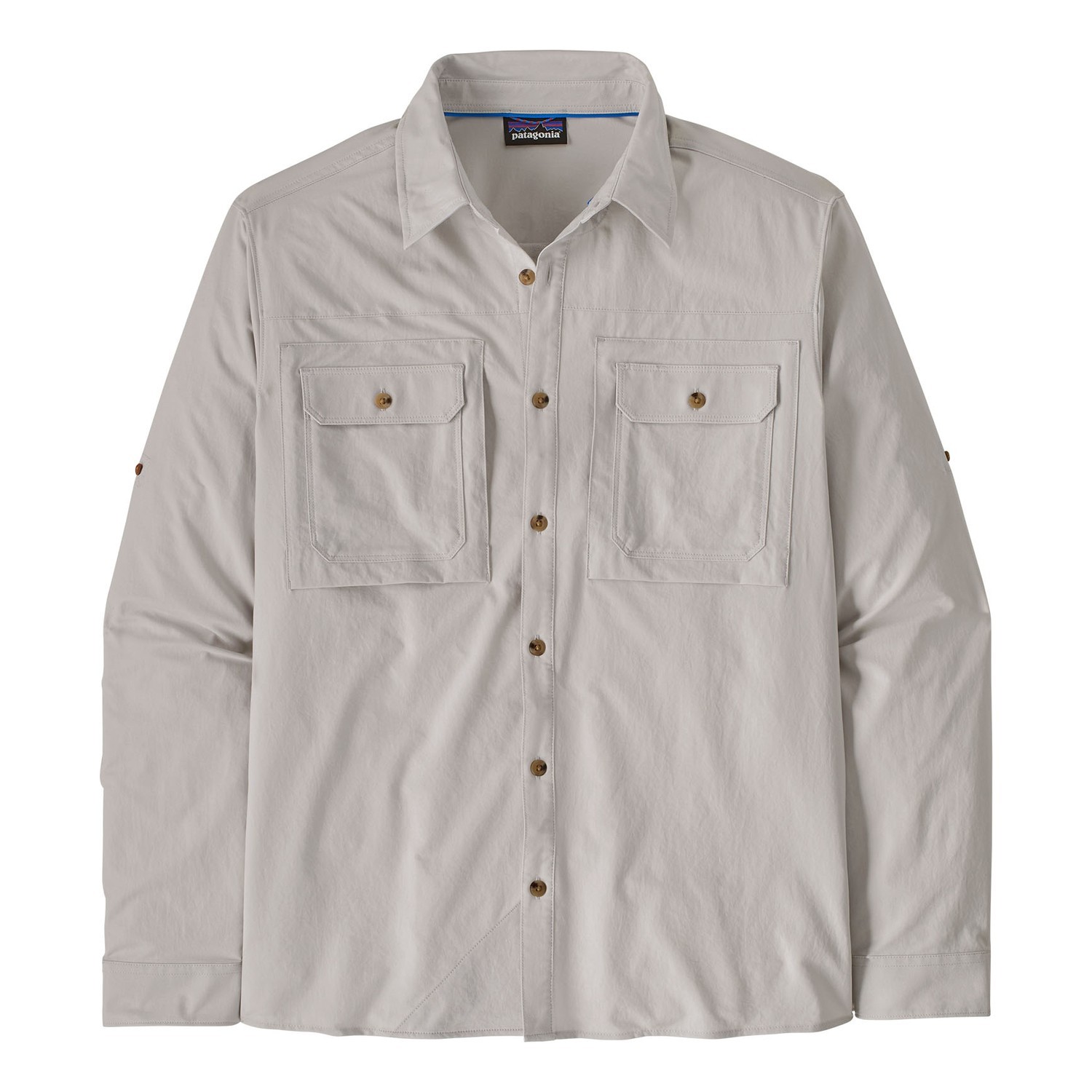 Patagonia M\'s L/S Self Guided Sun Shirt CRGY i gruppen Kläder & Skor / UV-kläder hos Fishline (41825-CRGY-XXLr)