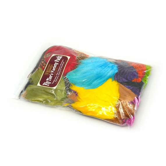 Whiting Tier\'s Variety Pack i gruppen Krok & Småplock / Flugbindning / Flugbindningsmaterial / Fjädrar & Nackar / Övriga Fjädrar hos Fishline (41879000)