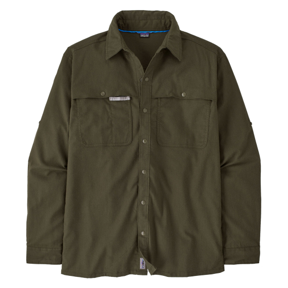 Patagonia M\'s Early Rise Stretch Shirt Pine Needle Green i gruppen Kläder & Skor / Kläder / Skjortor hos Fishline (41920-PNGR-Sr)