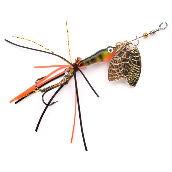 Spro Larva Mayfly Micro Spinner 5cm, 4g - Perch i gruppen Fiskedrag / Spinnare / Inlinespinnare hos Fishline (4351105)