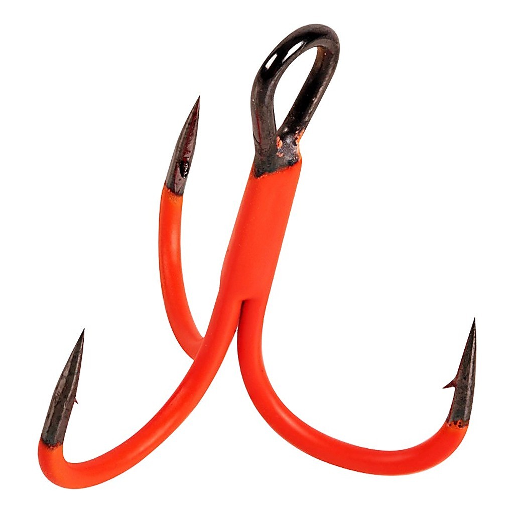Owner STV-36BO Treble Hook, UV Flash Orange i gruppen Krok & Småplock / Krok / Trekrok hos Fishline (44-5636VO-031r)