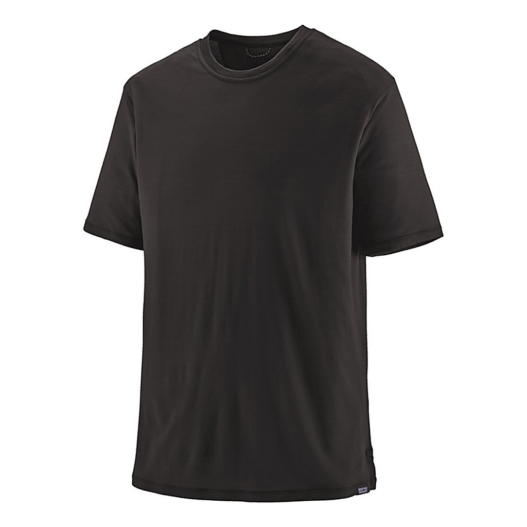 Patagonia M\'s Cap Cool Merino Blend Shirt BLK i gruppen Kläder & Skor / Kläder / T-shirts hos Fishline (44575-BLK-XXLr)