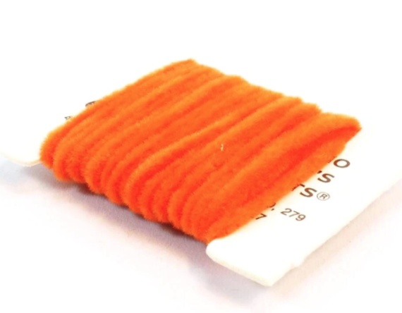 Benecchi Floatant Chenille 2mm - Orange i gruppen Krok & Småplock / Flugbindning / Flugbindningsmaterial / Garn & Chenille hos Fishline (4467)