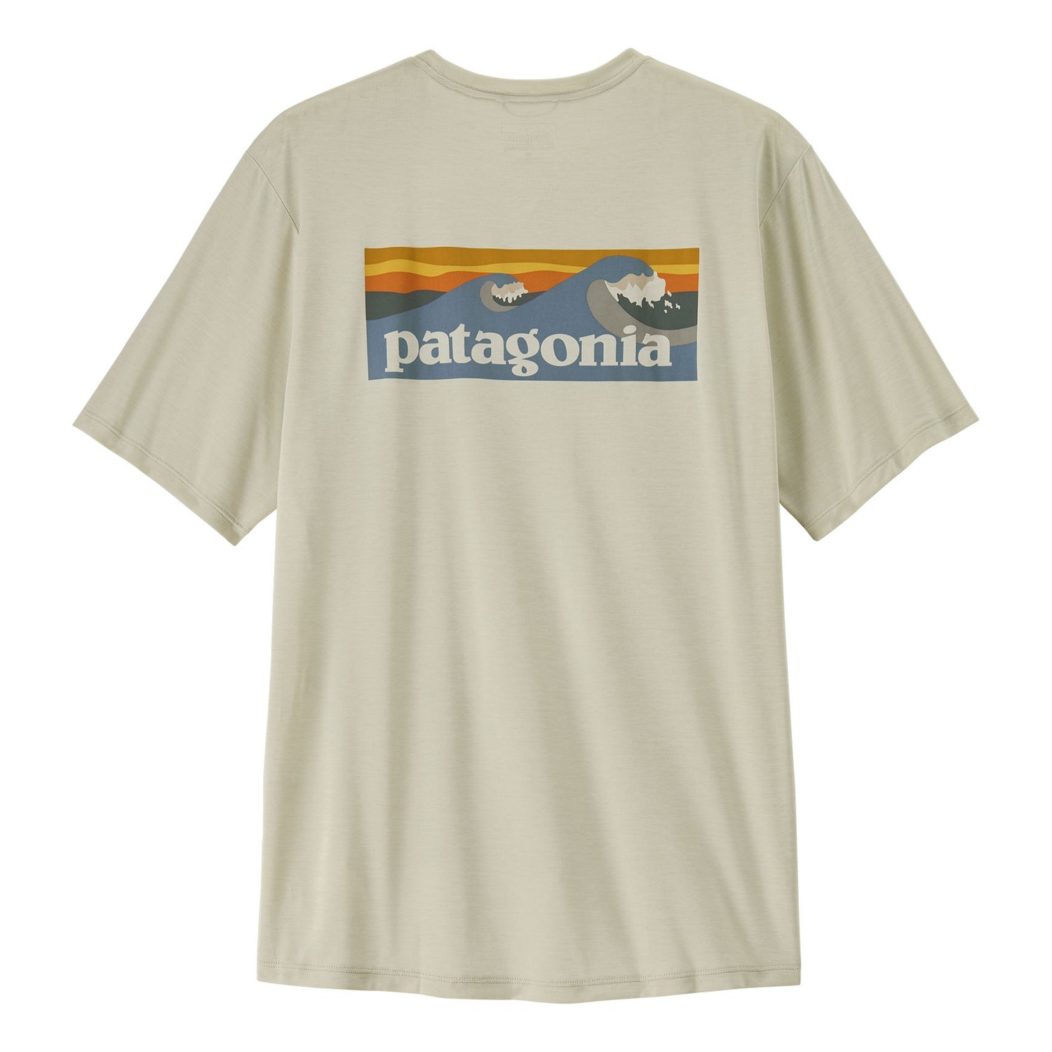 Patagonia M\'s Cap Cool Daily Shirt - Boardshort Logo DYWH i gruppen Kläder & Skor / Kläder / T-shirts hos Fishline (45481-DYWH-XXLr)