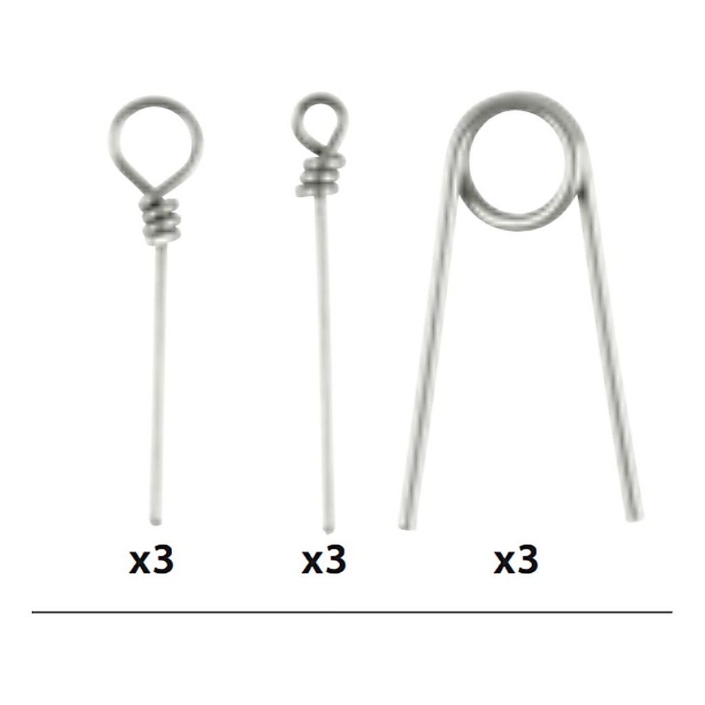 Spro Softbait Pin Assortiment i gruppen Krok & Småplock / Stingers & Stingertillbehör / Stingertillbehör / Stinger Spikes hos Fishline (4628109)