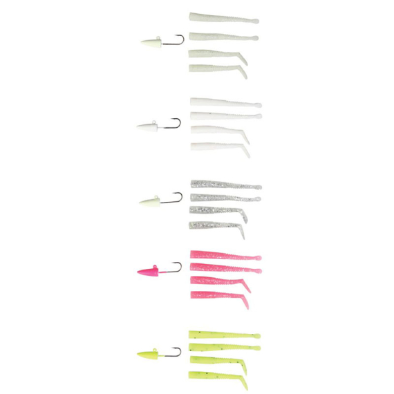 Savage Gear LRF Mini Sandeel Kit 25-pack i gruppen Fiskedrag / Betespaket hos Fishline (47133)