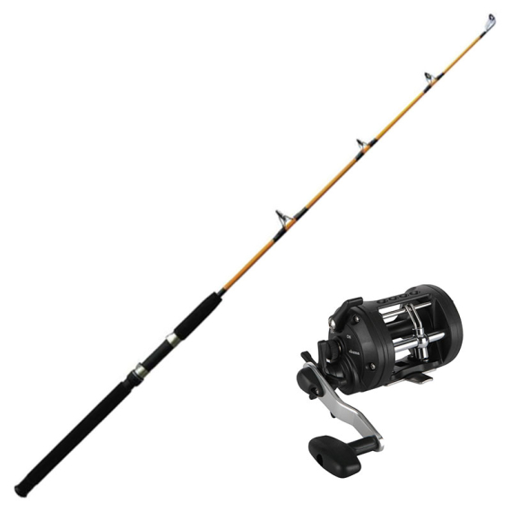 Okuma Classic CLX 300La/Wiggler ismetespö Strong 118,5 cm (rött) Combo i gruppen Fiskemetoder / Vinterfiske / Isfiskeset / Ismeteset hos Fishline (49684ICE-SET)