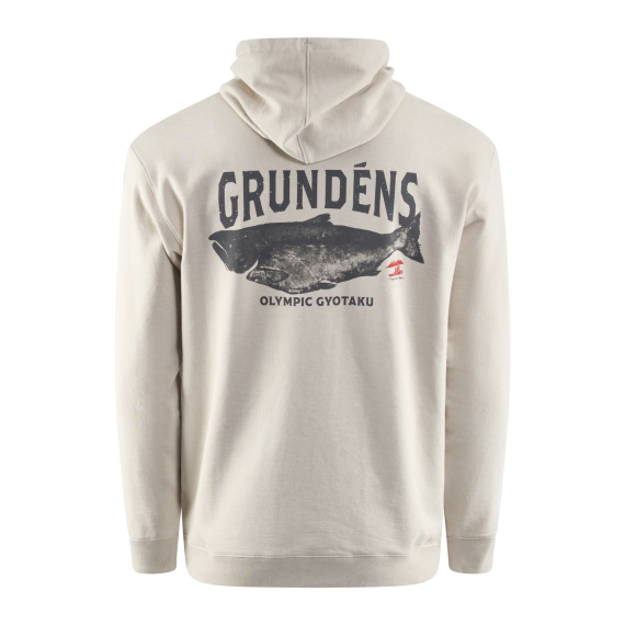 Grundéns Gyotaku Hoodie Bone Heather Chinook i gruppen Kläder & Skor / Kläder / Tröjor / Hoodies hos Fishline (50001-247-0014r)