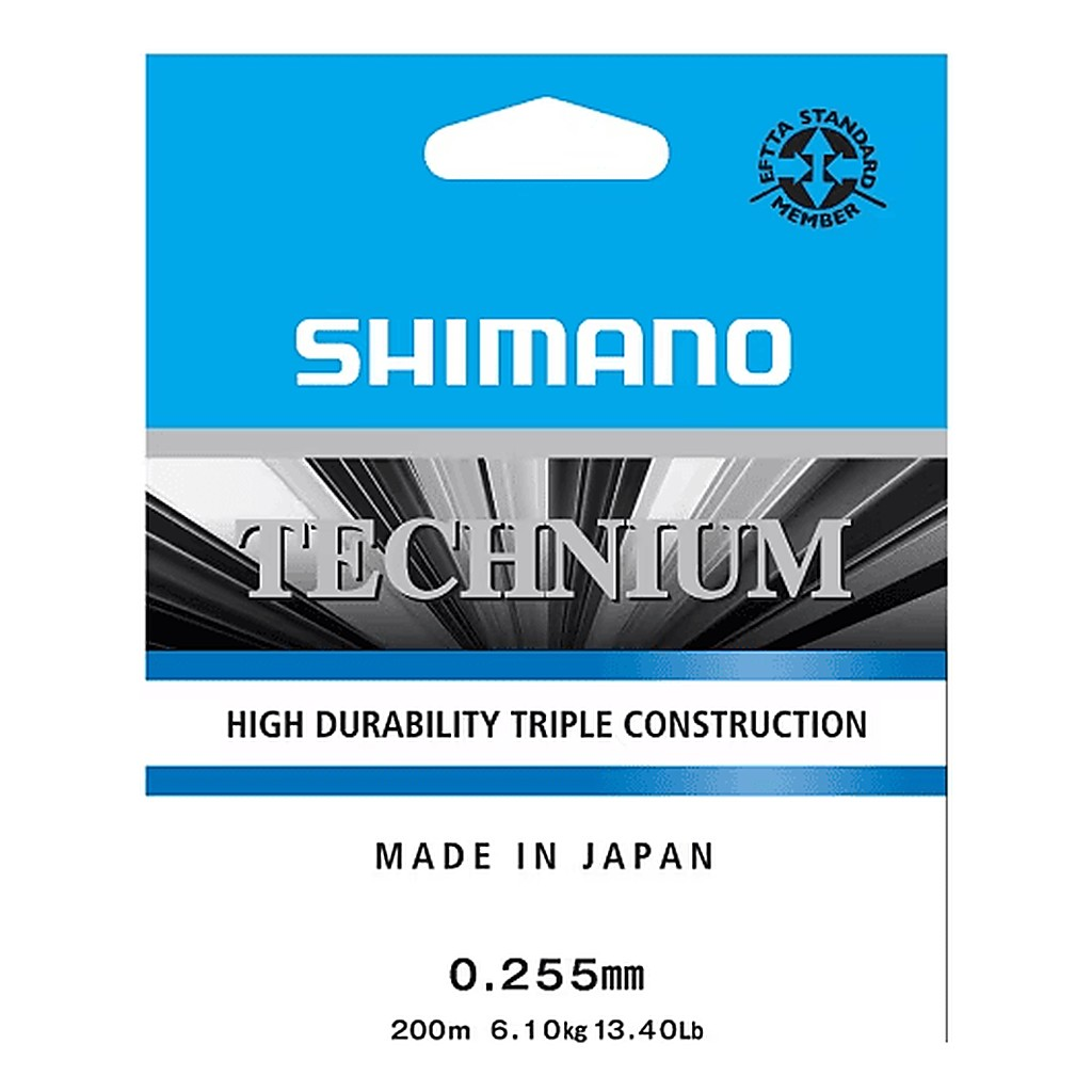 Shimano Technium A Mono 300m i gruppen Fiskemetoder / Spinnfiske / Fiskelinor / Nylonlinor hos Fishline (5000131149DOr)
