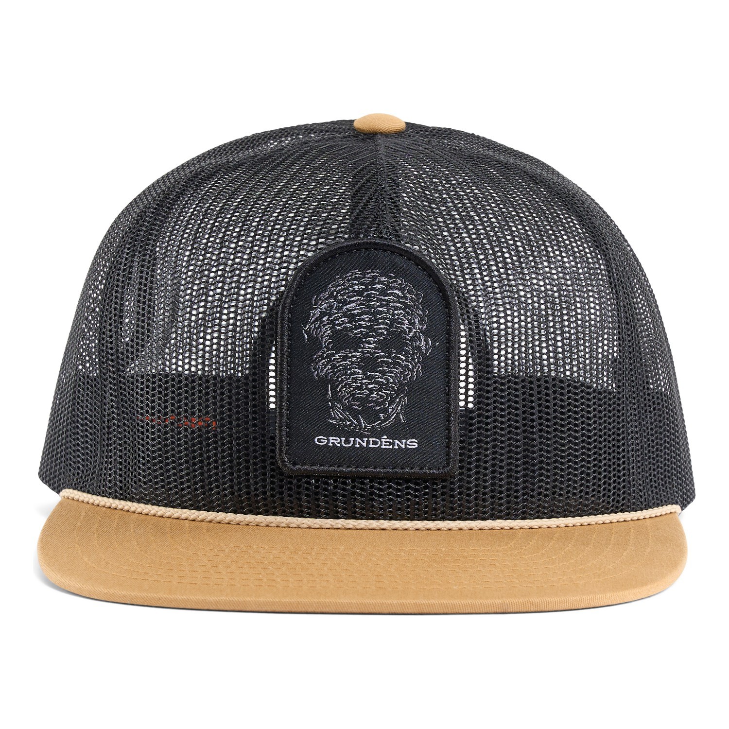 Grundéns Bait Ball Mesh Trucker Black/Khaki i gruppen Kläder & Skor / Kepsar & Huvudbonader / Kepsar / Truckerkepsar hos Fishline (50015-005-0001)