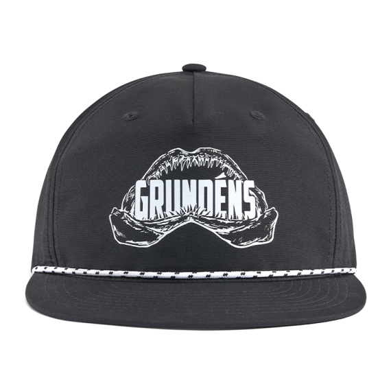 Grundéns Apex Predator Rope Trucker Black i gruppen Kläder & Skor / Kepsar & Huvudbonader / Kepsar / Truckerkepsar hos Fishline (50016-001-0001)