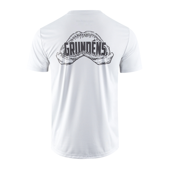 Grundéns Apex Predator SS Tech Tee Grey Mist i gruppen Kläder & Skor / Kläder / T-shirts hos Fishline (50118-028-0014r)