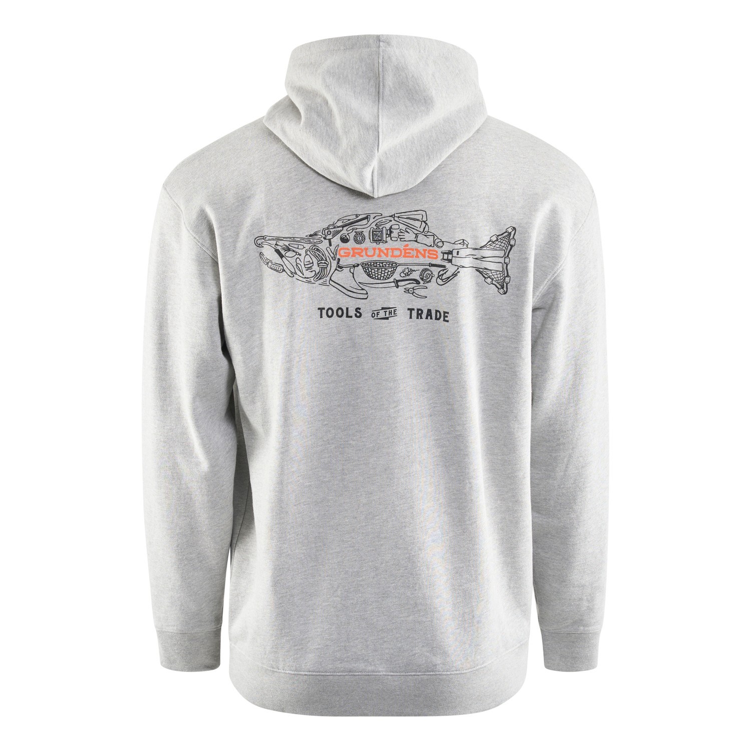 Grundéns Tools of the Trade Hoodie Athletic Heather i gruppen Kläder & Skor / Kläder / Tröjor / Hoodies hos Fishline (50190-033-0013r)