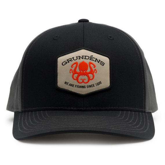 Grundéns Kracken Trucker 312 Black/Charcoal i gruppen Kläder & Skor / Kepsar & Huvudbonader / Kepsar / Truckerkepsar hos Fishline (50262-016-0001)