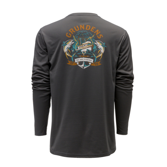 Grundéns Tuna Tattoo LS Tech Tee Anchor i gruppen Kläder & Skor / Kläder / Tröjor / Långärmade T-shirts hos Fishline (50384-025-0014r)