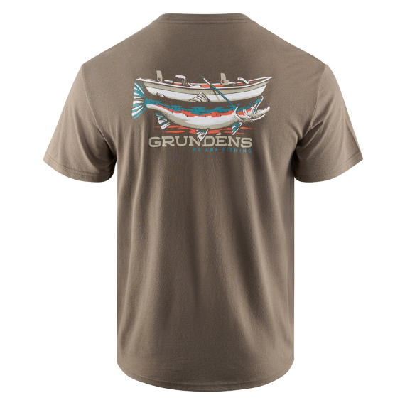 Grundéns Drift Boat SS T-Shirt Otter i gruppen Kläder & Skor / Kläder / T-shirts hos Fishline (50462-355-0013r)