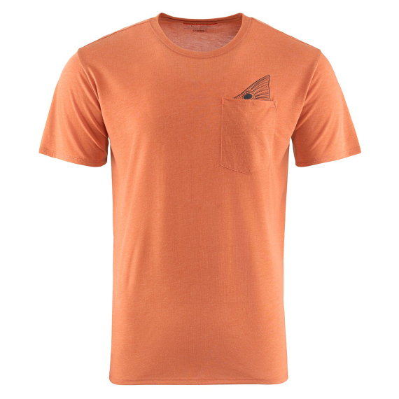Grundéns Species Pocket Tee Rust Heather i gruppen Kläder & Skor / Kläder / T-shirts hos Fishline (50478-812-0013r)