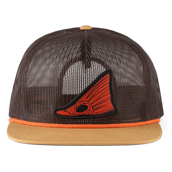 Grundéns Tailing Red Mesh Trucker Dark Brown/Whiskey i gruppen Kläder & Skor / Kepsar & Huvudbonader / Kepsar / Truckerkepsar hos Fishline (50482-244-0001)