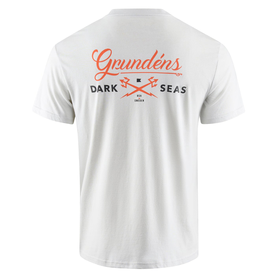 Grundéns Dark Seas X Grundens Common Bond SS T-Shirt Oyster i gruppen Kläder & Skor / Kläder / T-shirts hos Fishline (50498-048-0013r)