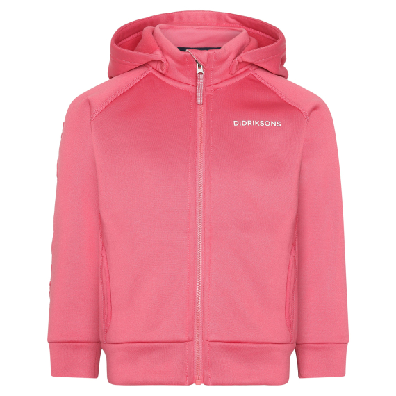Didriksons Corin Kids Full-Zip Dusty Azalea i gruppen Kläder & Skor / Kläder / Tröjor / Hoodies hos Fishline (505003K15090r)