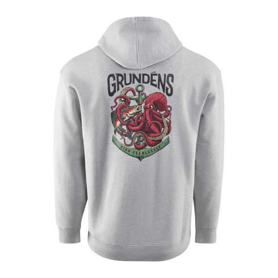 Grundéns Displacement DWR Hoodie Octo-Trout Athletic Heather i gruppen Kläder & Skor / Kläder / Tröjor / Hoodies hos Fishline (50506-054-0014r)