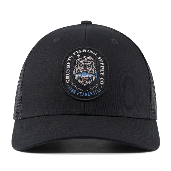 Grundéns Bear Essentials Trucker Black i gruppen Kläder & Skor / Kepsar & Huvudbonader / Kepsar / Truckerkepsar hos Fishline (50510-001-0001)