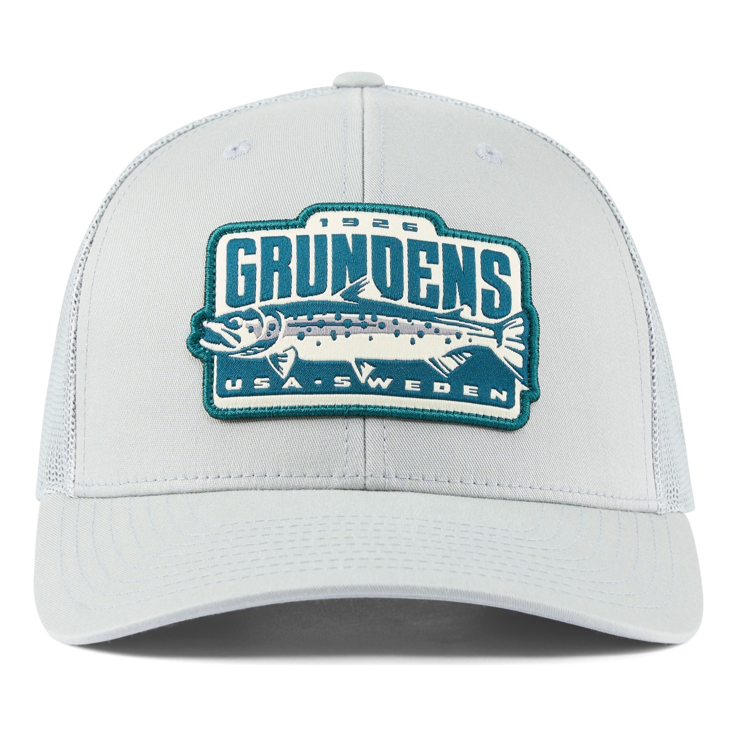 Grundéns Chrome Chaser Trucker Silver i gruppen Kläder & Skor / Kepsar & Huvudbonader / Kepsar / Truckerkepsar hos Fishline (50512-071-0001)
