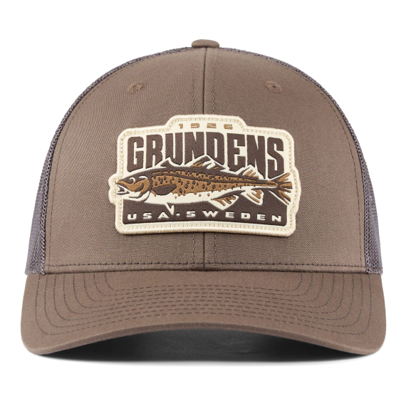 Grundéns Codfather Trucker Brown i gruppen Kläder & Skor / Kepsar & Huvudbonader / Kepsar / Truckerkepsar hos Fishline (50514-200-0001)