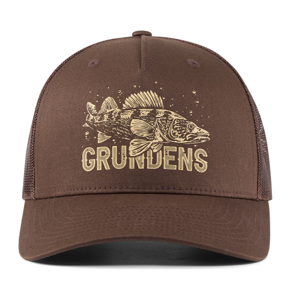 Grundéns King of the Lakes Trucker Brown i gruppen Kläder & Skor / Kepsar & Huvudbonader / Kepsar / Truckerkepsar hos Fishline (50526-200-0001)