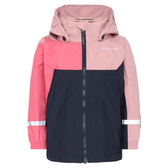 Didriksons Pilvi Kids Jacket Soft Pink i gruppen Kläder & Skor / Kläder / Jackor / Regnjackor hos Fishline (505267801090r)