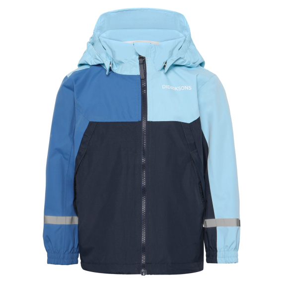 Didriksons Pilvi Kids Jacket Light Sea Blue i gruppen Kläder & Skor / Kläder / Jackor / Regnjackor hos Fishline (505267G17090r)