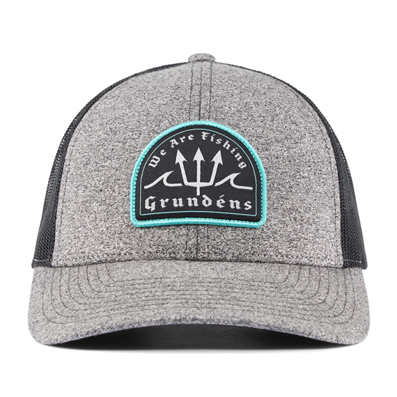 Grundéns Poseidon Low Pro Trucker Heather Charcoal i gruppen Kläder & Skor / Kepsar & Huvudbonader / Kepsar / Truckerkepsar hos Fishline (50529-011-0001)