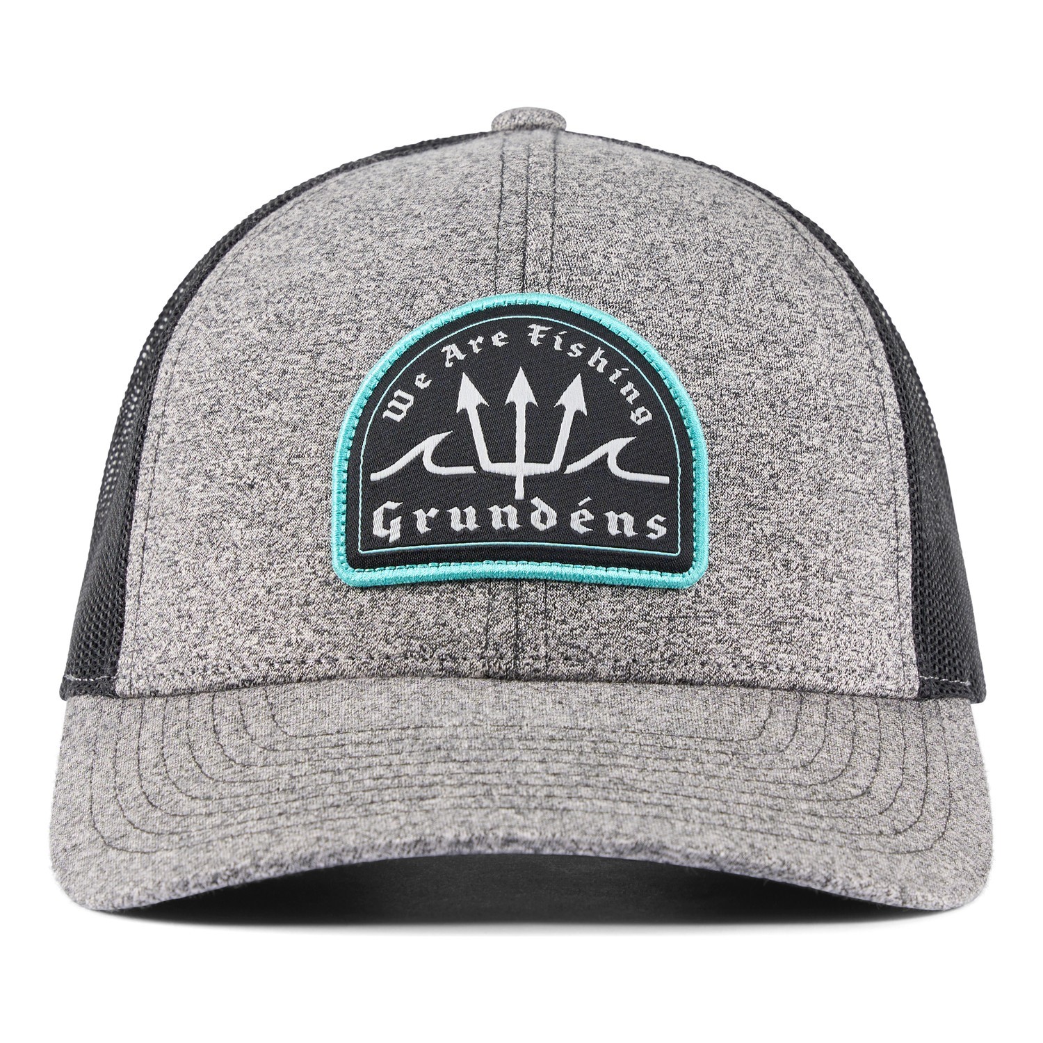 Grundéns Poseidon Low Pro Trucker Heather Charcoal i gruppen Kläder & Skor / Kepsar & Huvudbonader / Kepsar / Truckerkepsar hos Fishline (50529-011-0001)