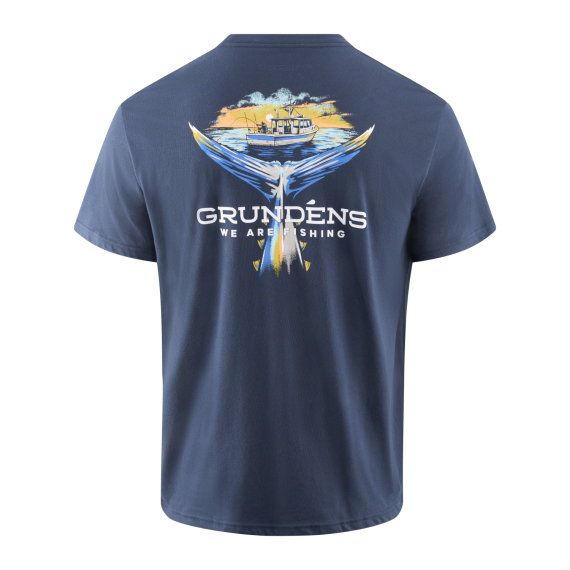 Grundéns Tuna Tailscape SS T-Shirt Dark Navy i gruppen Kläder & Skor / Kläder / T-shirts hos Fishline (50538-425-0013r)