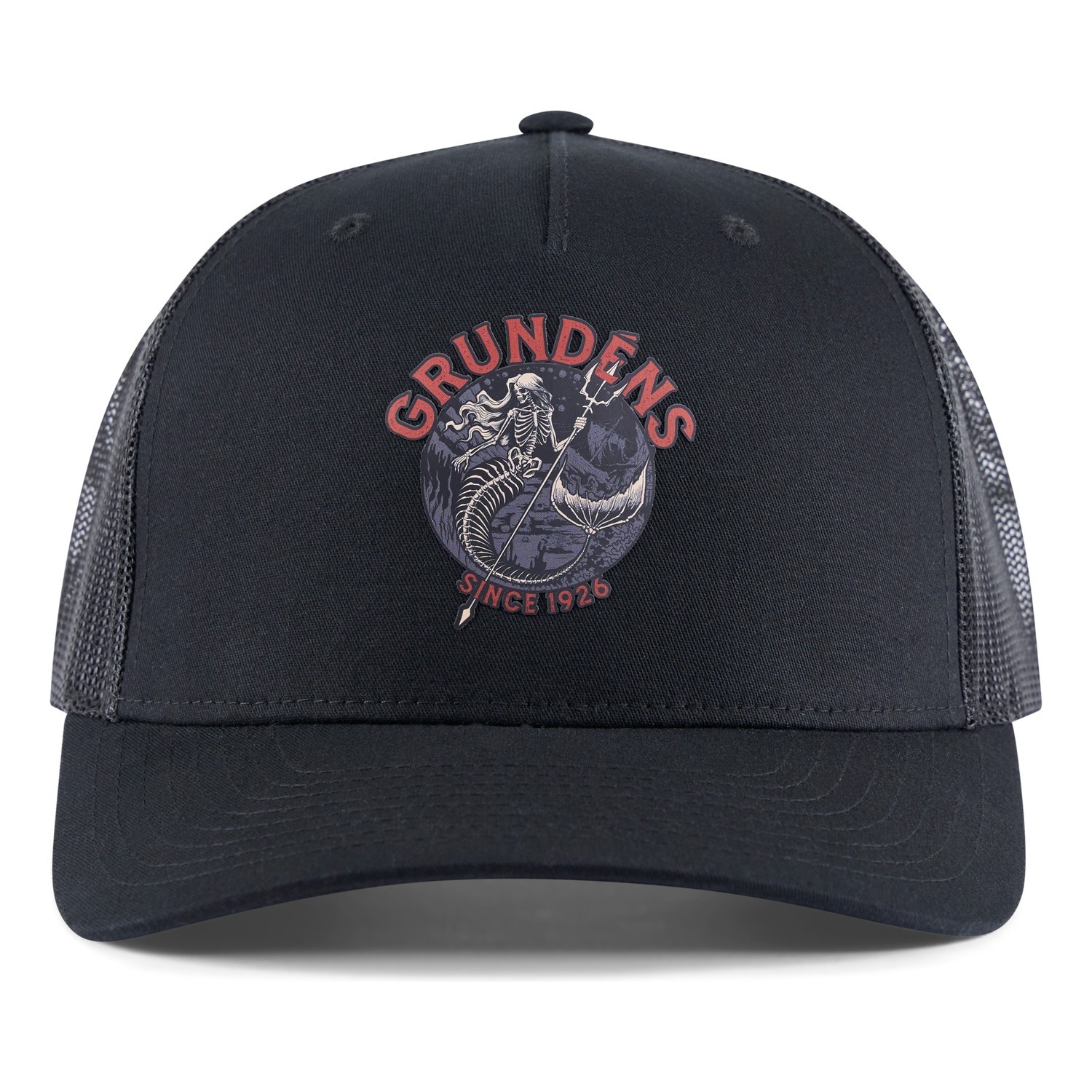 Grundéns Dead Reckoning Trucker Black i gruppen Kläder & Skor / Kepsar & Huvudbonader / Kepsar / Truckerkepsar hos Fishline (50551-001-0001)