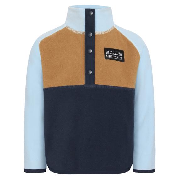Didriksons Monte Kids Half Button Navy i gruppen Kläder & Skor / Kläder / Tröjor / Fleecetröjor hos Fishline (505590939090r)