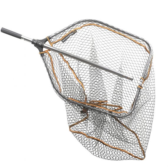 Savage Gear Pro Folding Rubber Large Mesh Landing Net XL (70x85cm) i gruppen Verktyg & Tillbehör / Håvar / Predatorhåvar hos Fishline (50804)