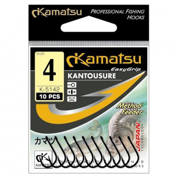Kamatsu Hook Kantousure Method Feeder i gruppen Krok & Småplock / Krok / Specimenkrok hos Fishline (514200304r)