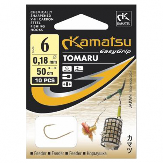 Kamatsu Monofilament Leader Tomaru (10-pack) i gruppen Krok & Småplock / Krok / Specimenkrok hos Fishline (521410106r)