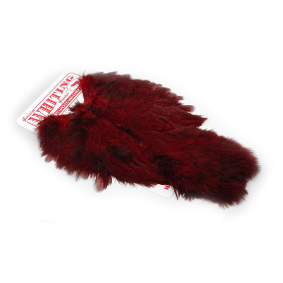 Whiting Coq De Leon Hen SH/C Speckled dyed Red i gruppen Krok & Småplock / Flugbindning / Flugbindningsmaterial / Fjädrar & Nackar / Hackel hos Fishline (52803652)