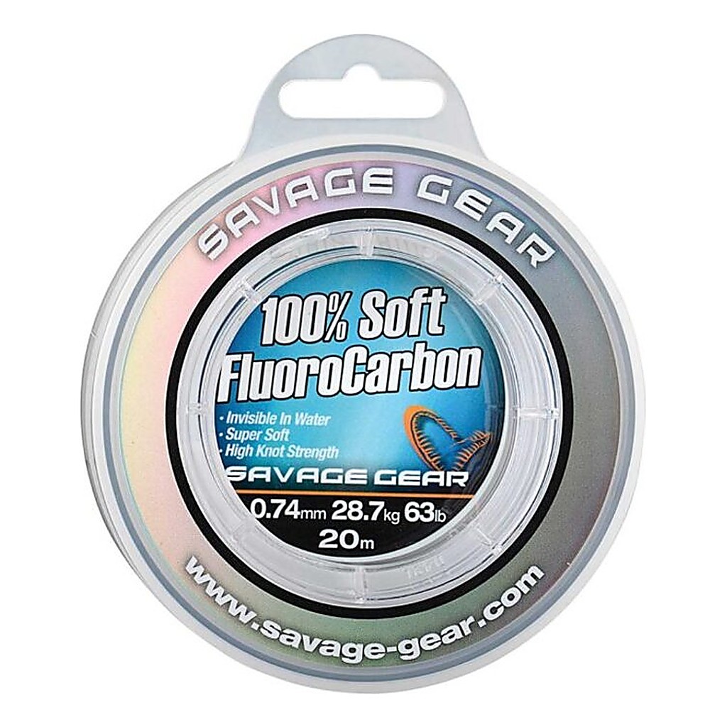 Savage Gear Soft Fluoro Carbon i gruppen Krok & Småplock / Tafsar & Tafsmaterial / Tafsmaterial / Tafsmaterial Fluorocarbon hos Fishline (54859r)