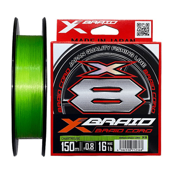 YGK X-Braid X8 Cord i gruppen Superdeals-se / Paketpris hos Fishline (55450362r)