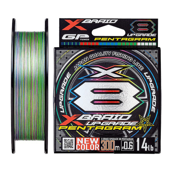 YGK X-Braid Upgrade X8 Pentagram i gruppen Superdeals-se / Paketpris hos Fishline (55450423r)