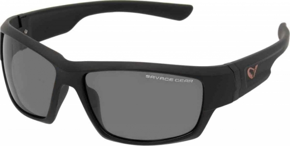 Savage Gear Shades Floating Polarized Sunglasses - Dark Grey (Sunny) i gruppen Kläder & Skor / Solglasögon / Polariserade Solglasögon hos Fishline (57574)
