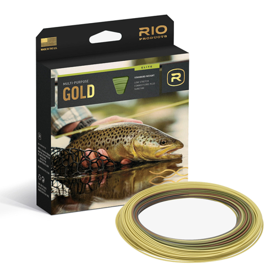 Rio Elite Gold Max Camo i gruppen Fiskelinor / Flugfiskelinor / Enhandslinor hos Fishline (6-18011r)