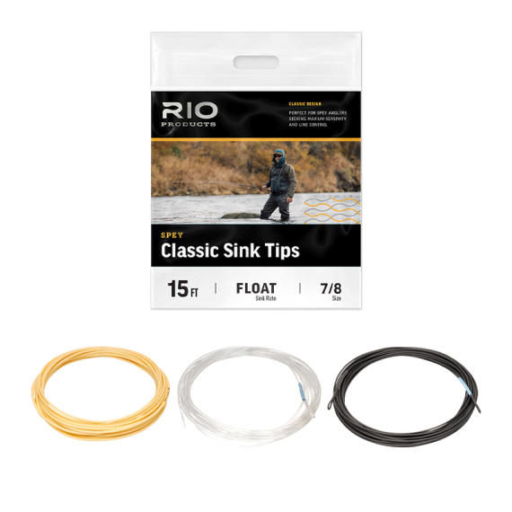 Rio Classic Sink Tip Set Of Four 15ft i gruppen Fiskelinor / Flugfiskelinor / Spetsar hos Fishline (6-58145r)