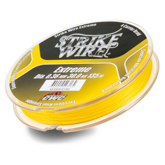 Strike Wire Extreme Yellow 135m i gruppen Fiskelinor / Flätlinor & Superlinor hos Fishline (60-E036-01352r)