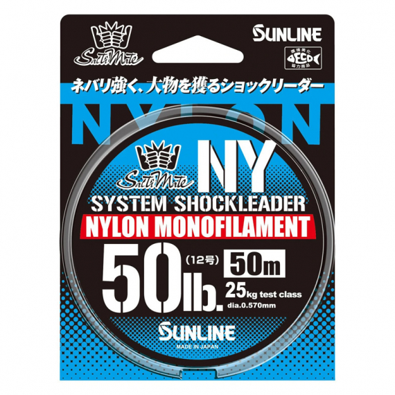 Sunline SM System Shock Leader 50m Clear i gruppen Krok & Småplock / Tafsar & Tafsmaterial / Tafsmaterial / Tafsmaterial Nylon hos Fishline (60024606r)
