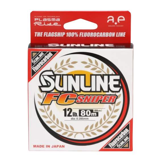 Sunline Shooter FC Sniper (JDM) Clear 80m i gruppen Fiskelinor / Fluorocarbonlinor hos Fishline (60074176r)